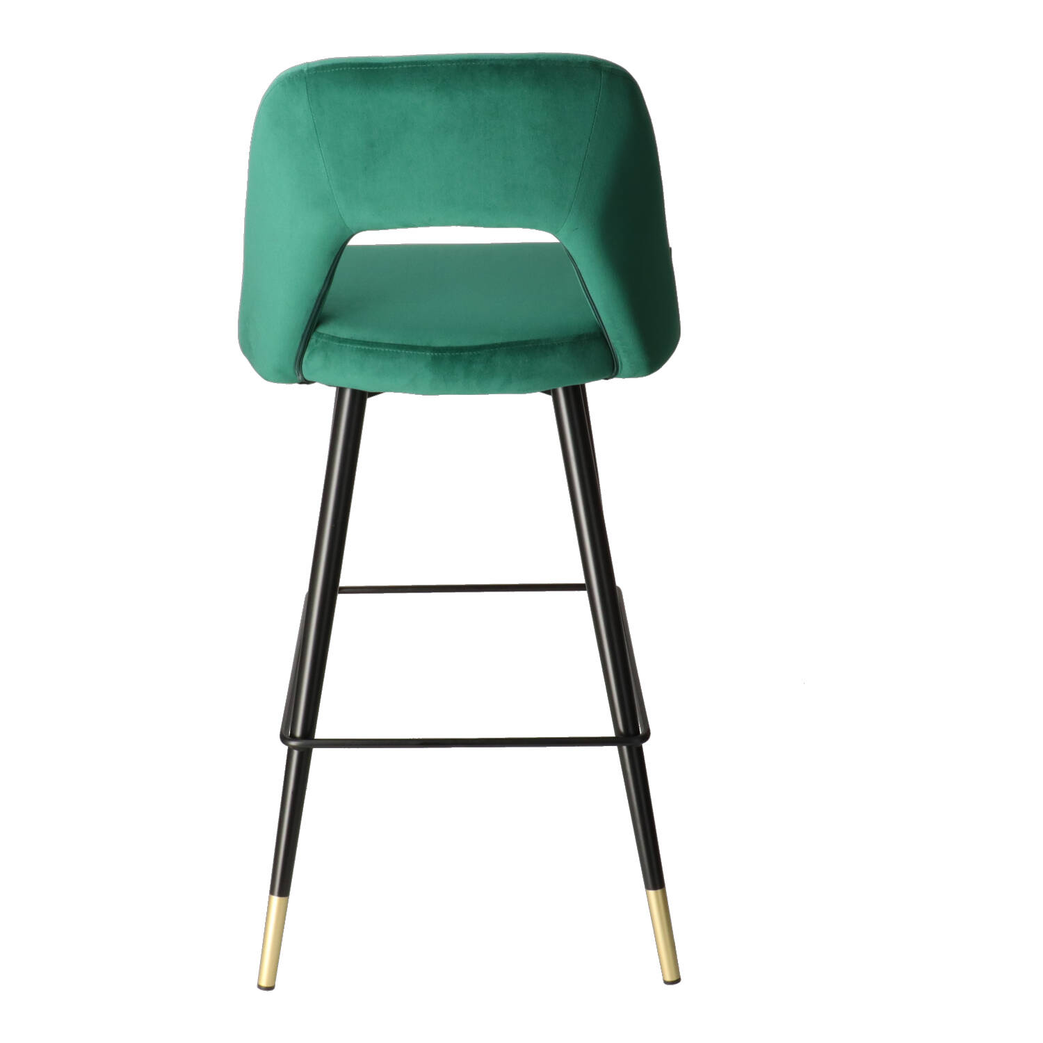 DL FANNY Green design Upholstered indoor bar stool